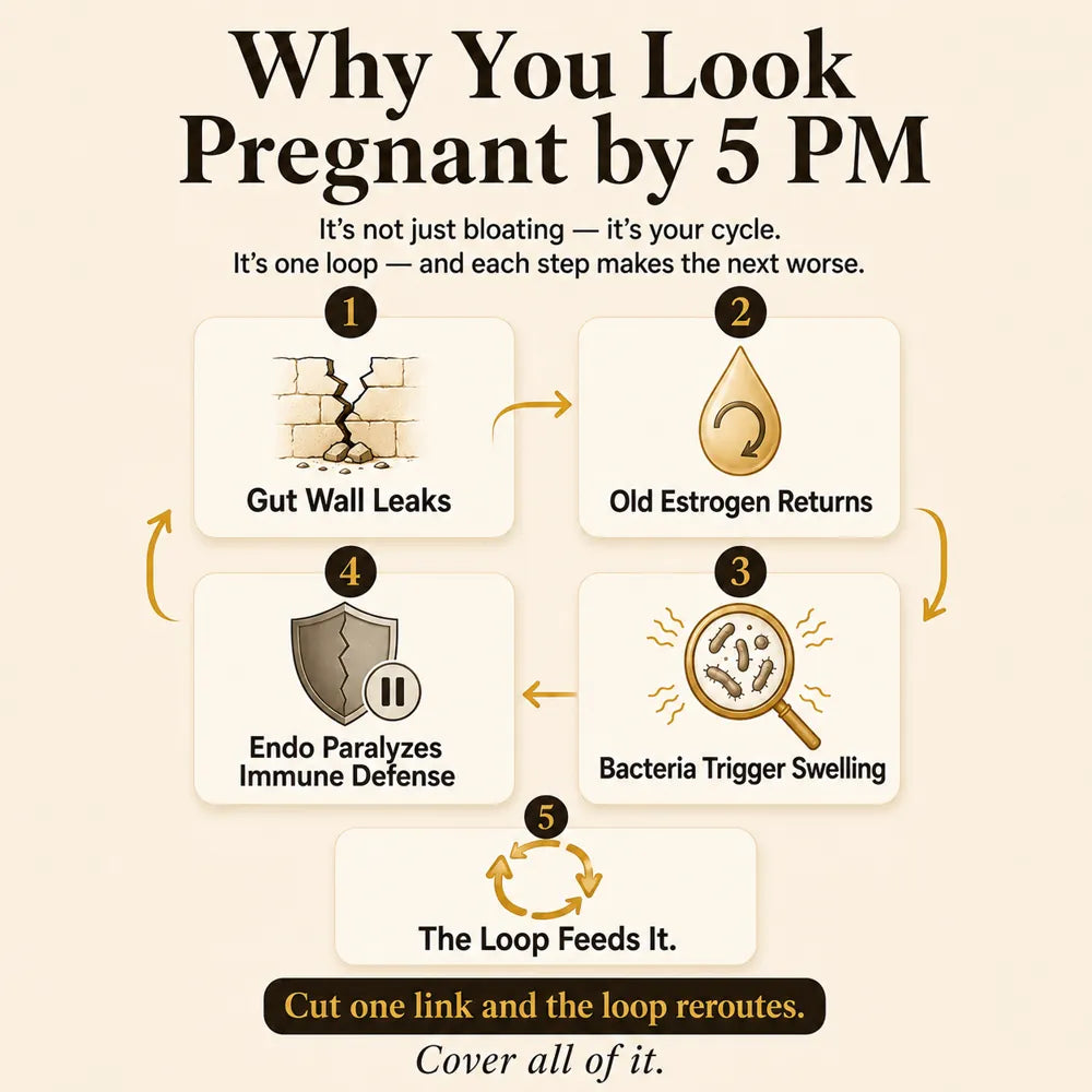Why endo keeps coming back — the loop